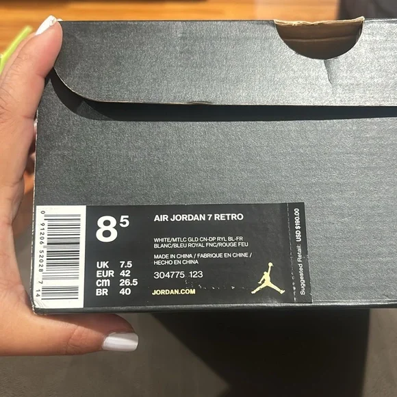 Jordan 7 retro